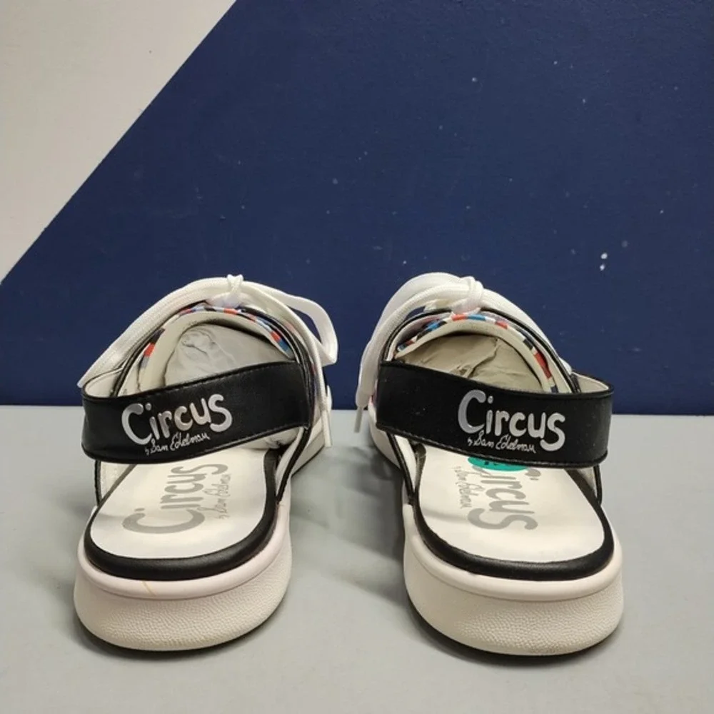 Circus By Sam Edelman Murray Shoes Womens US 7.5M Multi Playful Prints Lace Up‎